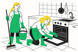 Expert kitchen deep cleaning