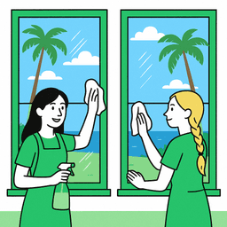 Window cleaning and maintenance
